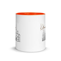 Mug with Color Inside - Kathmandu Sketch