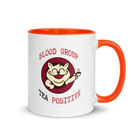 Mug with Color Inside - Blood Group Tea Positive