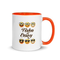 Mug with Color Inside - Take It Easy