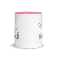 Mug with Color Inside - Kathmandu Sketch