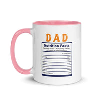 Mug with Color Inside - Dad Nutrition