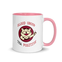Mug with Color Inside - Blood Group Tea Positive