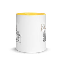 Mug with Color Inside - Kathmandu Sketch