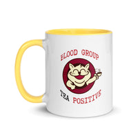 Mug with Color Inside - Blood Group Tea Positive