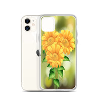 YELLOW FLOWER iphone case