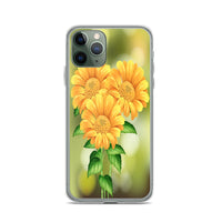 YELLOW FLOWER iphone case