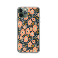 ORANGE FLOWERS iphone case