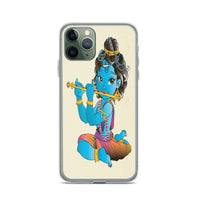 KRISHNA WITH HIS FLUTE iphone case
