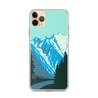 THE MOUNTAINS ARE CALLING iphone case