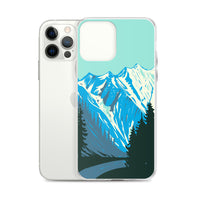 THE MOUNTAINS ARE CALLING iphone case