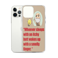 SMELLY FINGER iphone case