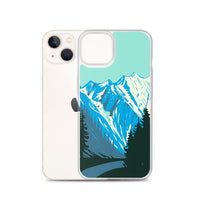 THE MOUNTAINS ARE CALLING iphone case