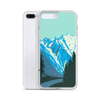 THE MOUNTAINS ARE CALLING iphone case
