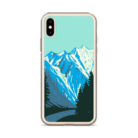 THE MOUNTAINS ARE CALLING iphone case