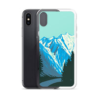 THE MOUNTAINS ARE CALLING iphone case