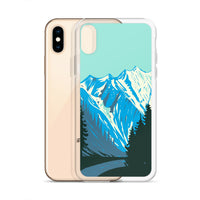 THE MOUNTAINS ARE CALLING iphone case