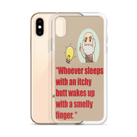 SMELLY FINGER iphone case
