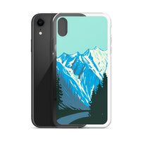 THE MOUNTAINS ARE CALLING iphone case