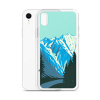 THE MOUNTAINS ARE CALLING iphone case