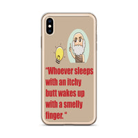 SMELLY FINGER iphone case