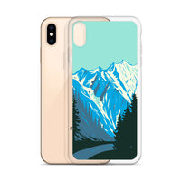THE MOUNTAINS ARE CALLING iphone case
