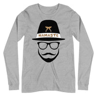 HIPSTER NAMASTE unisex tshirt full sleeve