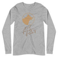 DOG BEST FRIEND FOREVER unisex tshirt full sleeve