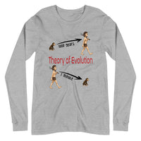 THEORY OF EVOLUTION unisex tshirt full sleeve