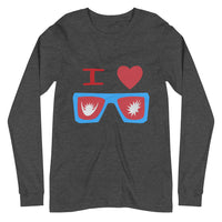 I LOVE NEPAL unisex tshirt full sleeve