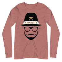 HIPSTER NAMASTE unisex tshirt full sleeve