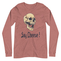 SAY CHEESE unisex tshirt full sleeve