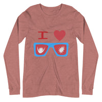 I LOVE NEPAL unisex tshirt full sleeve