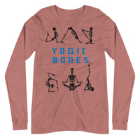 YOGIC BONES unisex tshirt full sleeve
