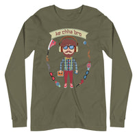 HIPSTER KE CHHA BRO unisex full sleeve tshirt