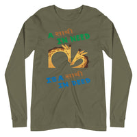 A SATHI IN NEED unisex tshirt full sleeve