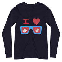 I LOVE NEPAL unisex tshirt full sleeve