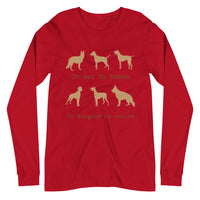 TO ERR IS HUMAN unisex tshirt full sleeve