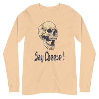 SAY CHEESE unisex tshirt full sleeve