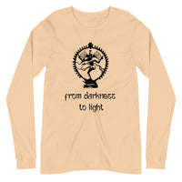 FROM DARKNESS TO LIGHT unisex tshirt full sleeve