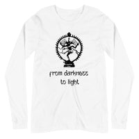 FROM DARKNESS TO LIGHT unisex tshirt full sleeve