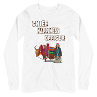 CHIEF HAPPINESS OFFICER WOMAN unisex tshirt full sleeve