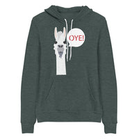 ALPACA OYE unisex hoodie