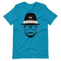 HIPSTER NAMASTE unisex tshirt