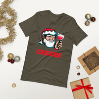 SANTA CHEERS unisex tshirt