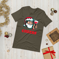 SANTA CHEERS unisex tshirt