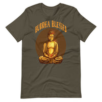 BUDDHA BLESSED ORANGE unisex tshirt