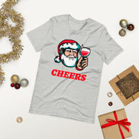 SANTA CHEERS unisex tshirt