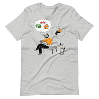 A DOG'S THINKING unisex tshirt