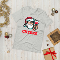 SANTA CHEERS unisex tshirt