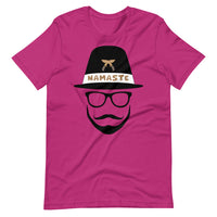 HIPSTER NAMASTE unisex tshirt